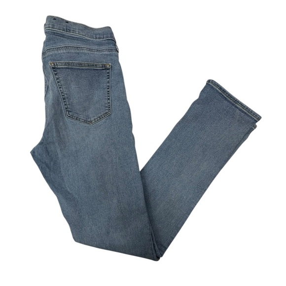 GAP Denim - GAP Women's Straight Leg Mid Rise Jeans in Blue